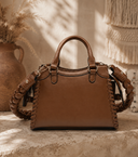 Alana Whipstitch Crossbody Satchel