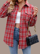 Weekend Wander Plaid Button-Down-Tops-Krush Kandy, Women's Online Fashion Boutique Located in Phoenix, Arizona (Scottsdale Area)