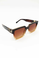 Square Gradient Oversized Sunglasses-Sunglasses-Rae Collective, Women's Online Fashion Boutique Located in Phoenix, Arizona (Scottsdale Area)