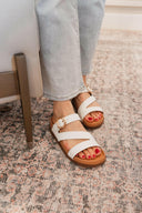 Astrid Asymmetric Strap Hexagon Buckle Sandals-Shoes-Rae Collective, Women's Online Fashion Boutique Located in Phoenix, Arizona (Scottsdale Area)