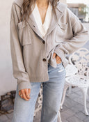 Softbound Button Pocket Cardigan Sweater-Tops-Krush Kandy, Women's Online Fashion Boutique Located in Phoenix, Arizona (Scottsdale Area)