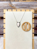 Pink Larimar Slab Necklaces-Necklaces-Rae Collective, Women's Online Fashion Boutique Located in Phoenix, Arizona (Scottsdale Area)
