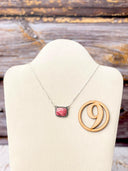 Thulite Slab Necklaces-Necklaces-Rae Collective, Women's Online Fashion Boutique Located in Phoenix, Arizona (Scottsdale Area)