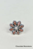 A Daisy A Day Keeps The Blues Away Ring-Cluster Rings-Rae Collective, Women's Online Fashion Boutique Located in Phoenix, Arizona (Scottsdale Area)