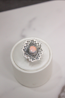 Intricate Aztec Design Stone Matching Ring-Statement Rings-Rae Collective, Women's Online Fashion Boutique Located in Phoenix, Arizona (Scottsdale Area)