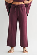 Cotton Wide Leg Pants-Bottoms-Krush Kandy, Women's Online Fashion Boutique Located in Phoenix, Arizona (Scottsdale Area)