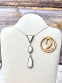 Pink Larimar Drop Necklace-Necklaces-Rae Collective, Women's Online Fashion Boutique Located in Phoenix, Arizona (Scottsdale Area)