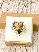 Love Is In The Air Heart Slab Ring | MADE TO ORDER-Rings-Rae Collective, Women's Online Fashion Boutique Located in Phoenix, Arizona (Scottsdale Area)