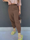 High Waist Cropped Pants-Rae Collective, Women's Online Fashion Boutique Located in Phoenix, Arizona (Scottsdale Area)