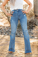 Here For A Good Time Boot Cut Flare Denim | 2 Washes-Jeans-Rae Collective, Women's Online Fashion Boutique Located in Phoenix, Arizona (Scottsdale Area)