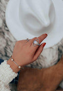 (4 stone options!) Lead the Way Arrow Sterling Silver Ring-Rings-Rae Collective, Women's Online Fashion Boutique Located in Phoenix, Arizona (Scottsdale Area)