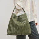 Wanderlust Quilted Hobo Bag-Purses & Bags-Rae Collective, Women's Online Fashion Boutique Located in Phoenix, Arizona (Scottsdale Area)