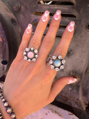 Krystal Krushes Cluster Ring-Cluster Rings-Rae Collective, Women's Online Fashion Boutique Located in Phoenix, Arizona (Scottsdale Area)