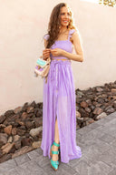 Picture Perfect Smocked Two-Piece Set-2 Piece Outfit Sets-Krush Kandy, Women's Online Fashion Boutique Located in Phoenix, Arizona (Scottsdale Area)