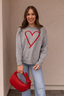With an Open Heart Valentine Sweater-Sweater-Krush Kandy, Women's Online Fashion Boutique Located in Phoenix, Arizona (Scottsdale Area)