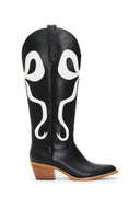 Western Bow Detail Boots-Boots-Rae Collective, Women's Online Fashion Boutique Located in Phoenix, Arizona (Scottsdale Area)