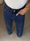 High Rise Rhinestone Denim Jeans-Denim-Krush Kandy, Women's Online Fashion Boutique Located in Phoenix, Arizona (Scottsdale Area)