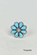 A Daisy A Day Keeps The Blues Away Ring-Cluster Rings-Rae Collective, Women's Online Fashion Boutique Located in Phoenix, Arizona (Scottsdale Area)