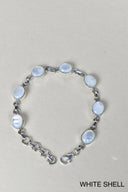 HexaGem Link Bracelet-Chain Bracelets-Rae Collective, Women's Online Fashion Boutique Located in Phoenix, Arizona (Scottsdale Area)