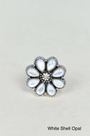 A Daisy A Day Keeps The Blues Away Ring-Cluster Rings-Rae Collective, Women's Online Fashion Boutique Located in Phoenix, Arizona (Scottsdale Area)