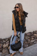 KANCAN Wide Leg Rolled Cuff Denim Jean-Jeans-Rae Collective, Women's Online Fashion Boutique Located in Phoenix, Arizona (Scottsdale Area)