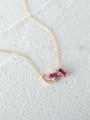 Cubic Zirconia Geometric Necklace-Necklaces-Krush Kandy, Women's Online Fashion Boutique Located in Phoenix, Arizona (Scottsdale Area)