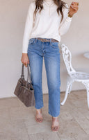 Straight Leg Jeans
