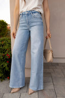 Light Wash Denim Jeans
