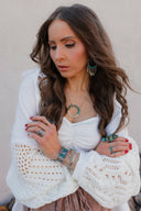 All Around You Stamped Krush Cluster Necklace-Necklaces-Rae Collective, Women's Online Fashion Boutique Located in Phoenix, Arizona (Scottsdale Area)