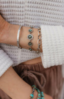 Kristyn's Sterling Daisy Set-Chain Necklaces-Rae Collective, Women's Online Fashion Boutique Located in Phoenix, Arizona (Scottsdale Area)