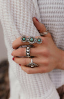 Kristyn's Sterling Daisy Set-Chain Necklaces-Rae Collective, Women's Online Fashion Boutique Located in Phoenix, Arizona (Scottsdale Area)