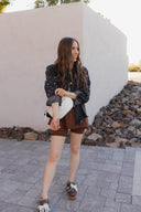 Loose Fit Oversized Bike Short Set| S-2X-2 Piece Outfit Sets-Krush Kandy, Women's Online Fashion Boutique Located in Phoenix, Arizona (Scottsdale Area)