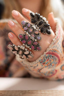 Moonlight Stone Rings | Krush Kouture-Cluster Rings-Rae Collective, Women's Online Fashion Boutique Located in Phoenix, Arizona (Scottsdale Area)