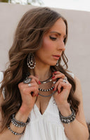 Desert Space Sterling Silver Saucers Necklace MADE TO ORDER-Chain Necklaces-Rae Collective, Women's Online Fashion Boutique Located in Phoenix, Arizona (Scottsdale Area)