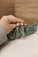 Teardrop Treasure Fringe Earrings-Drop Earrings-Rae Collective, Women's Online Fashion Boutique Located in Phoenix, Arizona (Scottsdale Area)