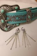 Teardrop Treasure Fringe Earrings-Drop Earrings-Rae Collective, Women's Online Fashion Boutique Located in Phoenix, Arizona (Scottsdale Area)