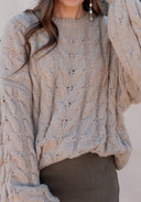 Comfort Krush Oversized Knit Sweater-Sweaters-Krush Kandy, Women's Online Fashion Boutique Located in Phoenix, Arizona (Scottsdale Area)