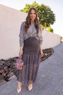 Mariposa Crystal Floral Evening Bag-Purses & Bags-Rae Collective, Women's Online Fashion Boutique Located in Phoenix, Arizona (Scottsdale Area)