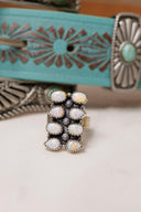 Rae Collective Mini Stone Bar Rings-Bar Rings-Rae Collective, Women's Online Fashion Boutique Located in Phoenix, Arizona (Scottsdale Area)