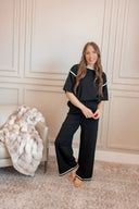 LUXE Contrast Trim 2pc Set-2 Piece Outfit Sets-Krush Kandy, Women's Online Fashion Boutique Located in Phoenix, Arizona (Scottsdale Area)