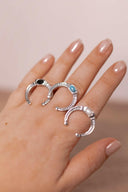 Hazels Western Single Stone Ring-Rings-Rae Collective, Women's Online Fashion Boutique Located in Phoenix, Arizona (Scottsdale Area)