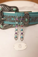 Sterling Silver Six Stone Cascading Earrings-Drop Earrings-Rae Collective, Women's Online Fashion Boutique Located in Phoenix, Arizona (Scottsdale Area)