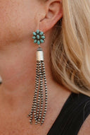 Luxe Desert Pearl & Tassel Earrings-Pearl Necklaces-Rae Collective, Women's Online Fashion Boutique Located in Phoenix, Arizona (Scottsdale Area)