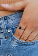 Dainty Onyx Rings-Dainty Rings-Rae Collective, Women's Online Fashion Boutique Located in Phoenix, Arizona (Scottsdale Area)