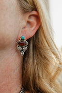Canyon Glow Stone Earrings-Stud Earrings-Rae Collective, Women's Online Fashion Boutique Located in Phoenix, Arizona (Scottsdale Area)