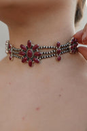 Desert Pearl Stone Choker-Squash Blossom Necklaces-Rae Collective, Women's Online Fashion Boutique Located in Phoenix, Arizona (Scottsdale Area)