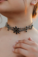 Desert Pearl Stone Choker-Squash Blossom Necklaces-Krush Kandy, Women's Online Fashion Boutique Located in Phoenix, Arizona (Scottsdale Area)