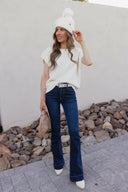 Winterberry Cable-Knit Sweater-Tops-Krush Kandy, Women's Online Fashion Boutique Located in Phoenix, Arizona (Scottsdale Area)