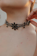 Desert Pearl Stone Choker-Squash Blossom Necklaces-Rae Collective, Women's Online Fashion Boutique Located in Phoenix, Arizona (Scottsdale Area)