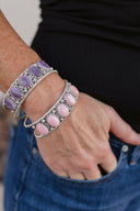 Twisted Trail Stone Cuff-Cuffs-Rae Collective, Women's Online Fashion Boutique Located in Phoenix, Arizona (Scottsdale Area)